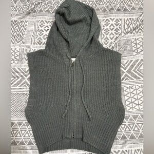BDG Charcoal Hooded Sweater
